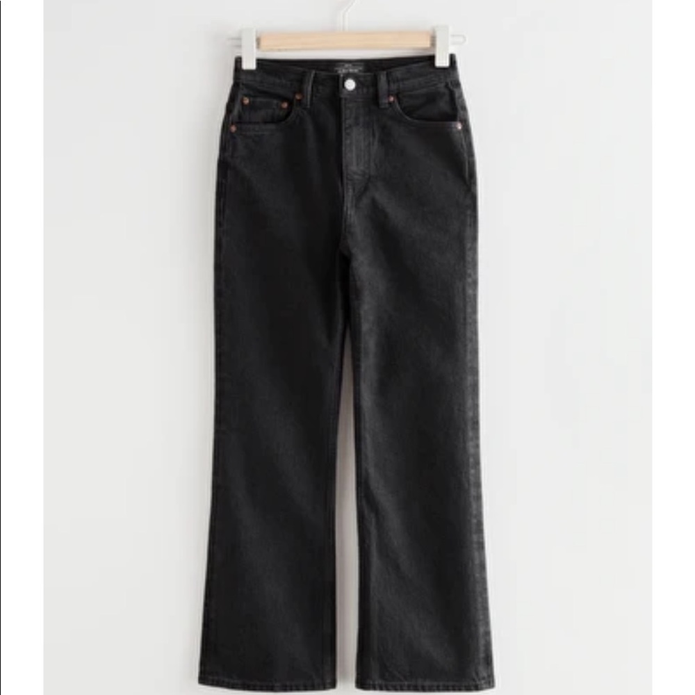 & Other Stories Mood Cut Cropped Jeans